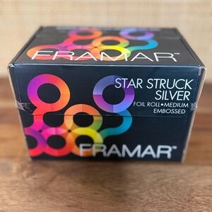 NEW Framar Star Struck Silver Foil Roll